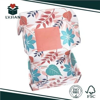 Kotak Kertas Warna-warni untuk Pakaian dengan Tutup